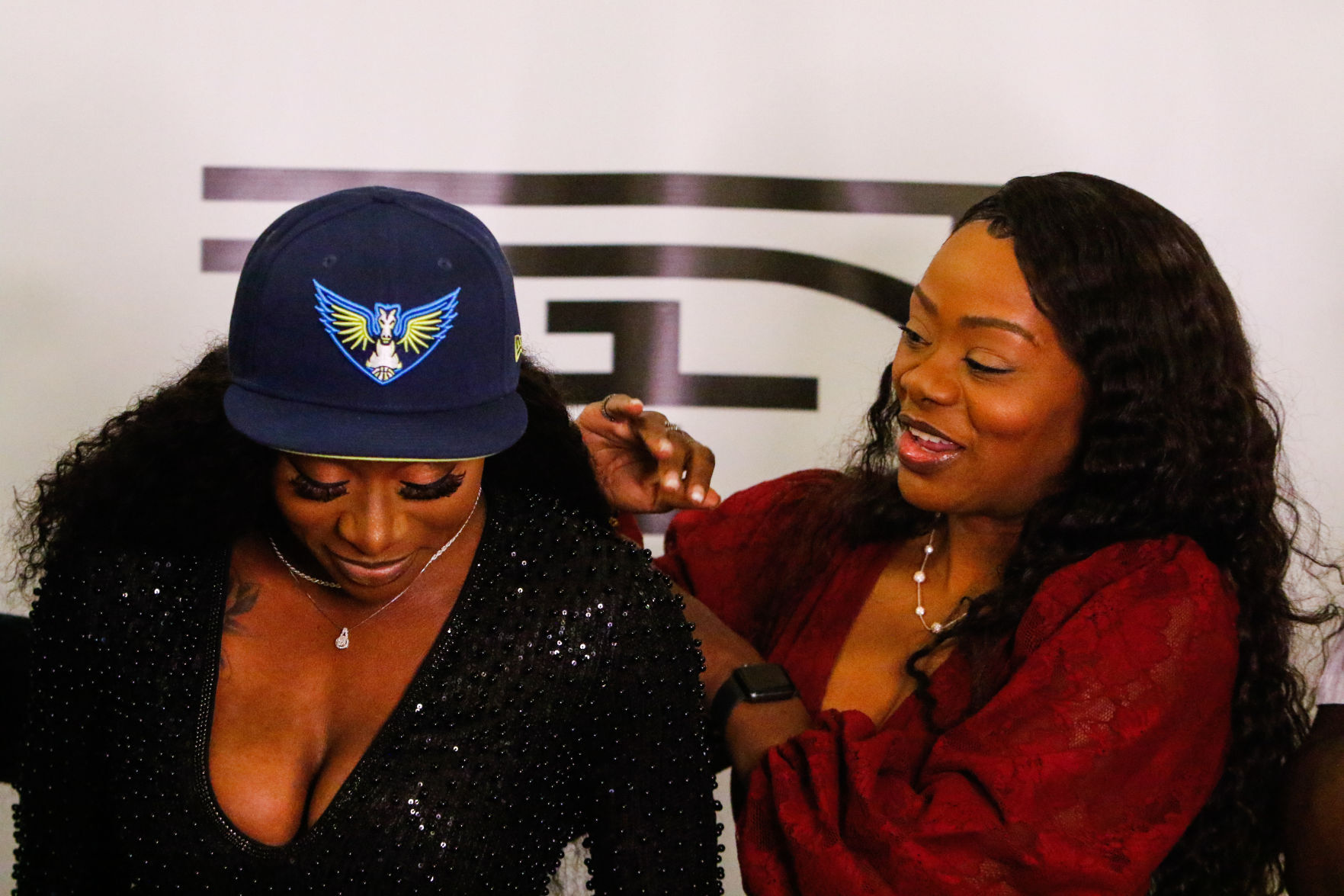 Dana Evans WNBA draft viewing party